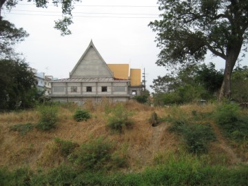 Location where once Wat Nang stood