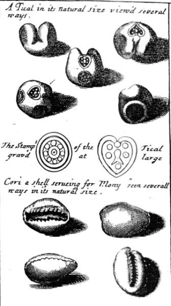 Detail of de La Loubere's book