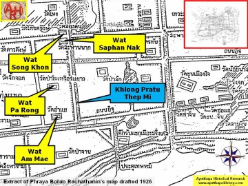 Detail of Phraya Boran Rachathanin's map - Anno 1926