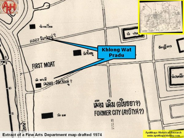 FAD 1974 Map - courtesy Dr. Surat Lertlum, Chulachomklao Royal Military Academy