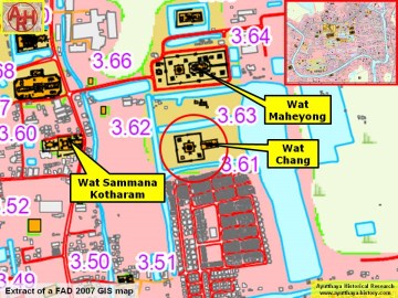 Extract of a 2007 Fine Arts Department GIS map