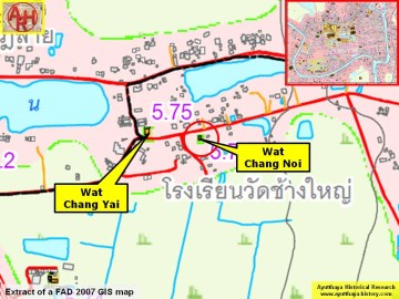 Extract of a 2007 Fine Arts Department GIS map