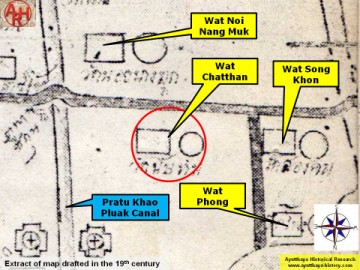 Detail of a 19th century map