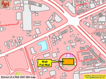 Detail of a FAD GIS Map 2007