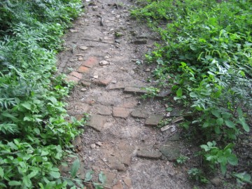 Brickwork in situ