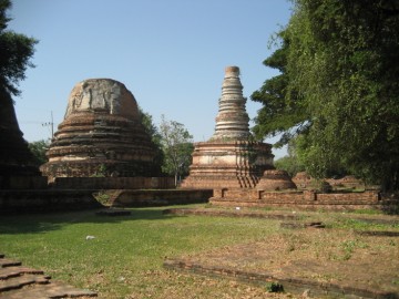 View of chedi in situ