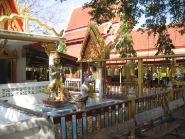 View of the monastery premises