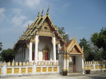 Ubosot - view from west side
