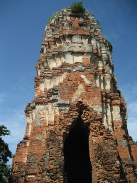 The prang of Wat Langka