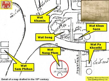 Detail of a 19th century map