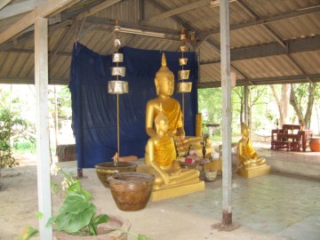 The three Buddha images