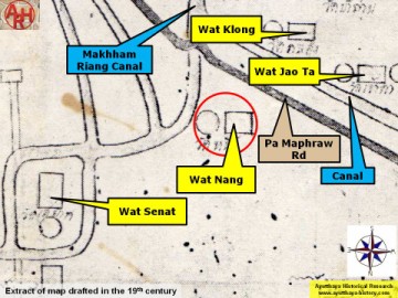 Detail of a 19th century map