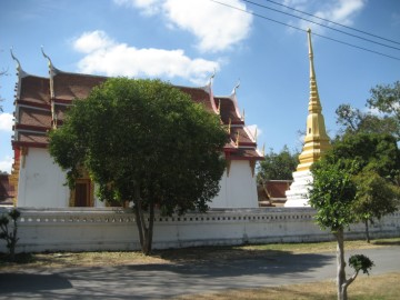 View from the east