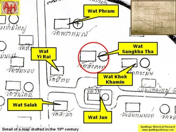 Detail of a 19th century map