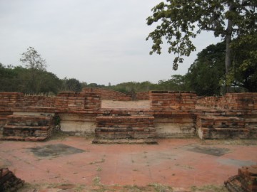Wat Sangkha Thae - view from the east