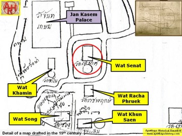 Detail of a 19th century map