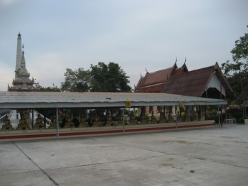 View of the premises of Wat Song Kuson