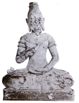 Bodhisattva image found in situ - Chao Sam Phraya National Museum