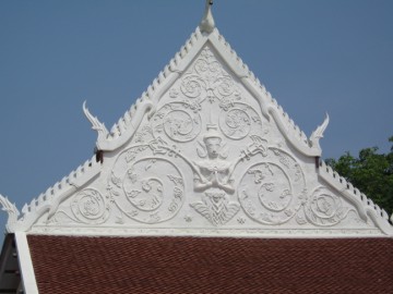 Gable of the ordination hall