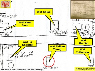 Detail of a 19th century map