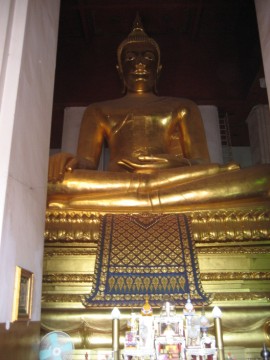 The Buddha statue Phra Mongkhon Bophit